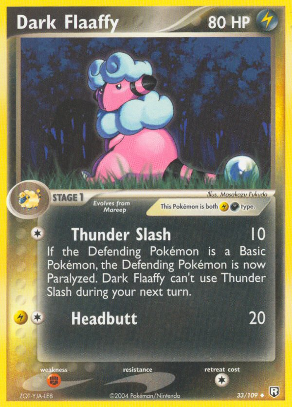 Dark Flaaffy (33/109) [EX: El regreso del Equipo Rocket] 