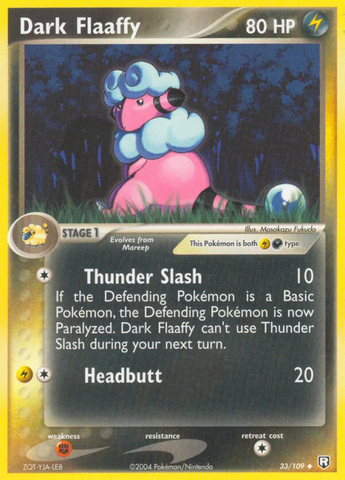 Dark Flaaffy (33/109) [EX: El regreso del Equipo Rocket] 