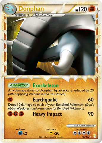 Donphan (107/123) [HeartGold y SoulSilver: Conjunto básico] 