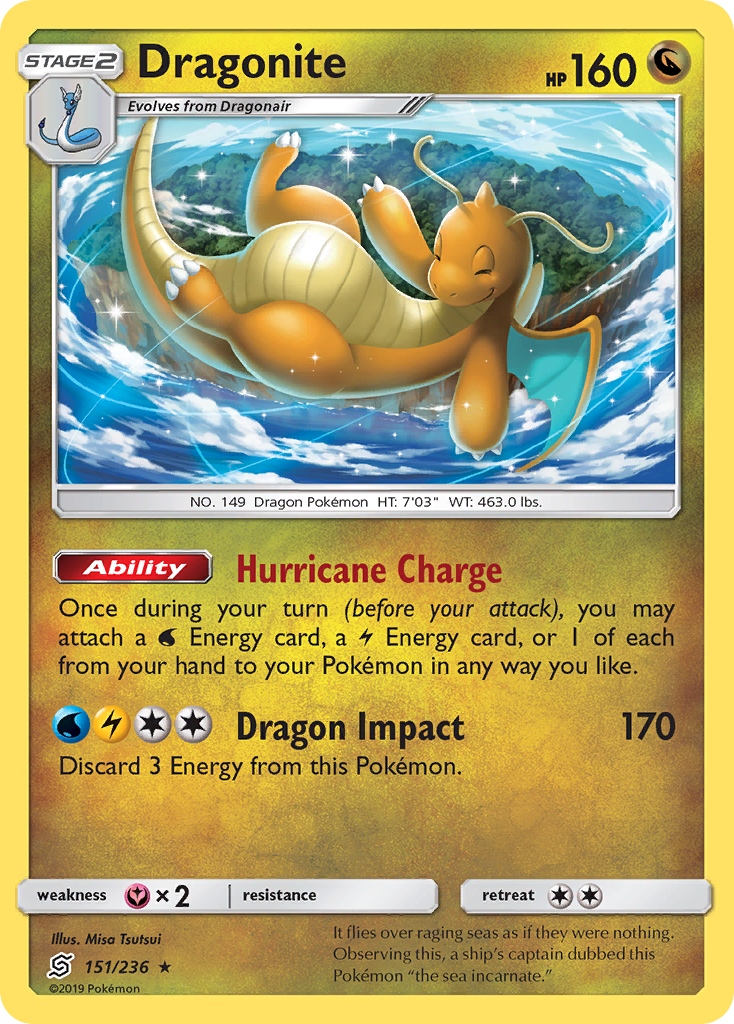 Dragonita (151/236) [Sol y Luna: Mentes Unificadas] 