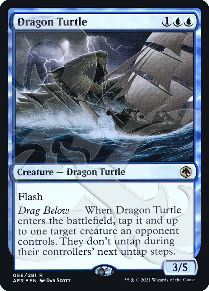 Dragon Turtle (Promoción Ampersand) [Dungeons &amp; Dragons: Aventuras en los Reinos Olvidados Promociones] 