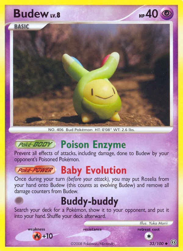 Budew (33/100) [Diamante y Perla: Stormfront] 