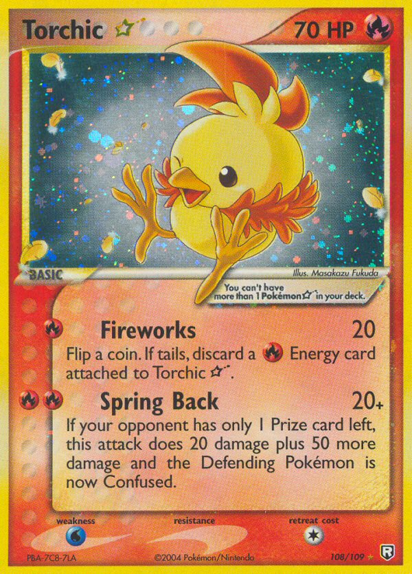 Estrella Antorcha (108/109) [EX: El regreso del Equipo Rocket] 