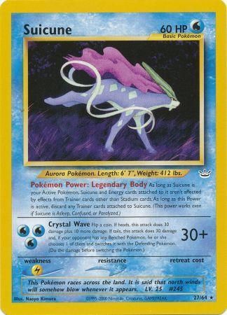 Suicune (27/64) [Neo Revelación Ilimitada] 