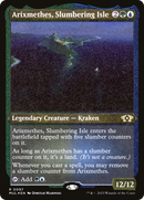 Arixmethes, Isla Durmiente (Grabado en lámina) [Leyendas del Multiverso] 