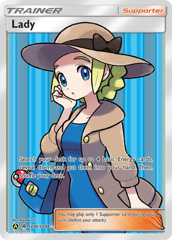 Lady (SV86/SV94) [Sol y Luna: Destinos Ocultos - Bóveda Brillante] 