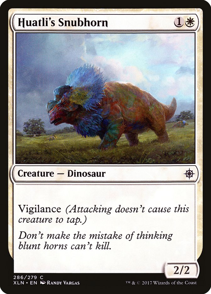 Cuerno chato de Huatli [Ixalan] 