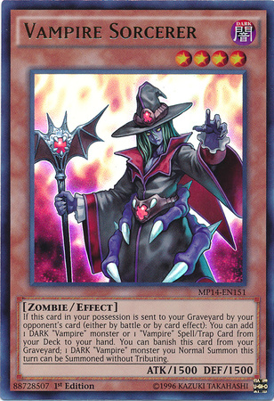 Hechicero Vampiro [MP14-EN151] Ultra Raro 