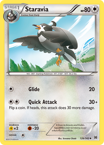 Staravia (126/162) [XY: AVANCE] 