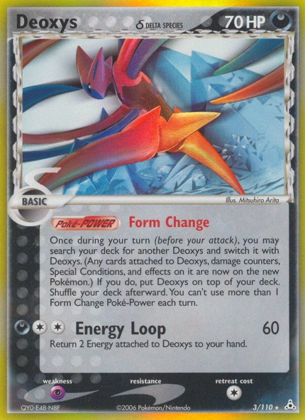 Deoxys (3/110) (Especie Delta) [EX: Holon Phantoms] 