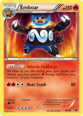 Emboar (100/99) [Blanco y negro: Próximos destinos] 