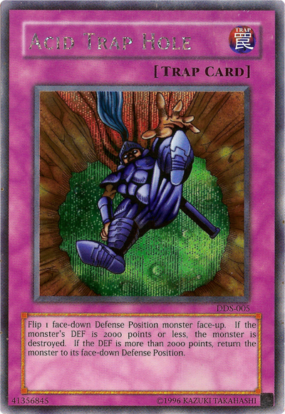 Agujero de trampa de ácido (Dark Duel Stories) [DDS-005] Secreto raro 