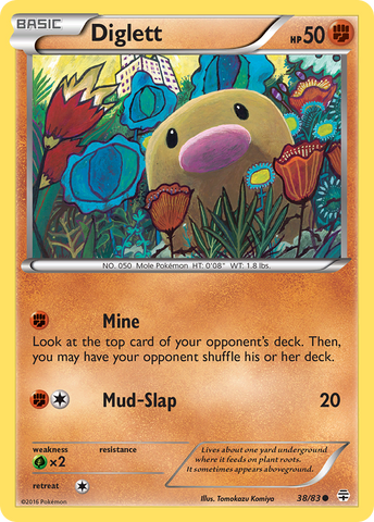 Diglett (38/83) [XY: Generaciones] 