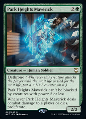 Park Heights Maverick (paquete promocional) [Calles de las nuevas promociones de Capenna Commander] 