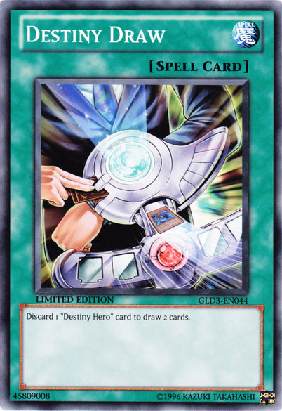 Sorteo de destino [GLD3-EN044] Común 
