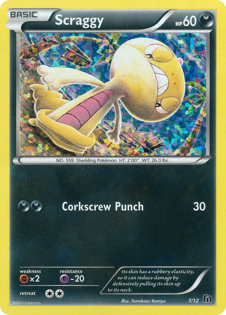Scraggy (7/12) [Promociones de McDonald's: Colección 2016] 
