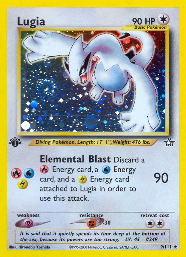 Lugia (9/111) [Neo Génesis 1.ª edición] 