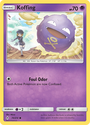 Koffing (73/214) [Sol y Luna: Vínculos inquebrantables] 