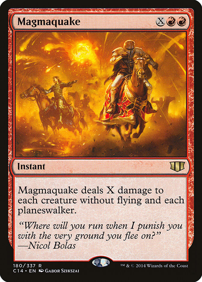 Terremoto de magma [Comandante 2014] 