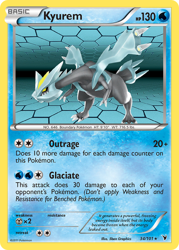 Kyurem (34/101) [Blanco y negro: Victorias nobles] 