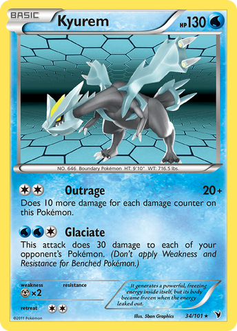 Kyurem (34/101) [Blanco y negro: Victorias nobles] 