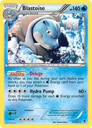 Blastoise (16/101) (Exclusivo de la cubierta temática) [Blanco y negro: Explosión de plasma] 