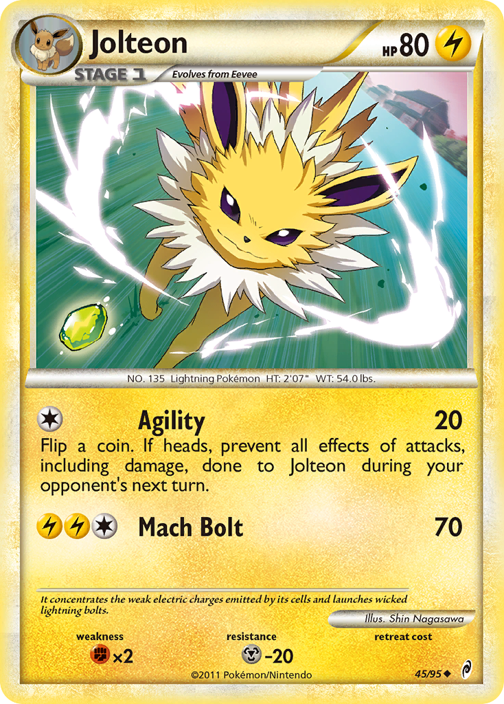 Jolteon (45/95) [HeartGold y SoulSilver: Call of Legends] 