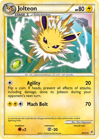 Jolteon (45/95) [HeartGold y SoulSilver: Call of Legends] 