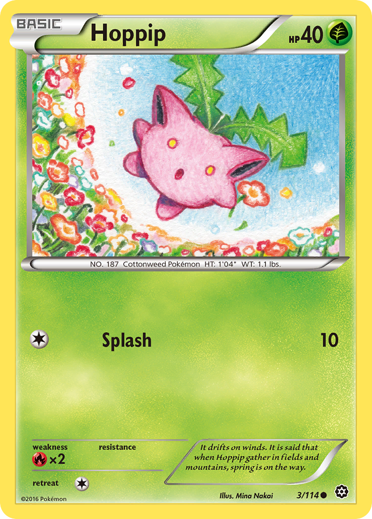 Hoppip (3/114) [XY: Asedio de vapor] 