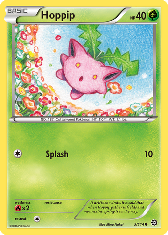 Hoppip (3/114) [XY: Asedio de vapor] 
