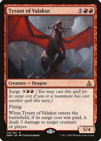 Tirano de Valakut [Juramento de los Guardianes] 