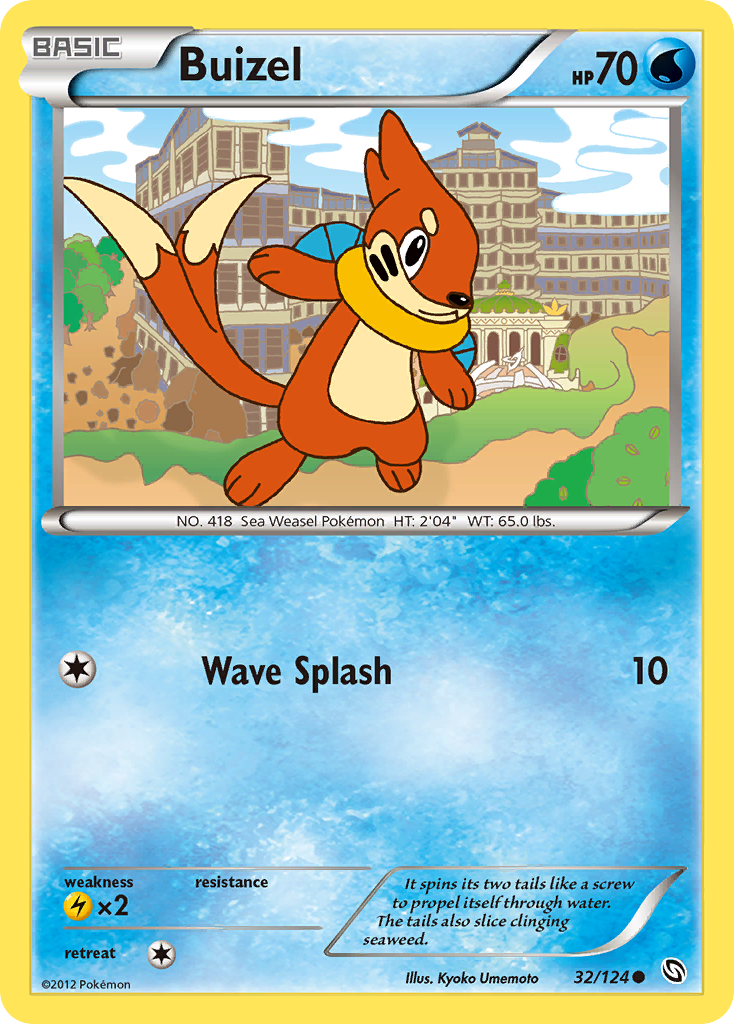 Buizel (32/124) [Blanco y Negro: Dragones Exaltados] 