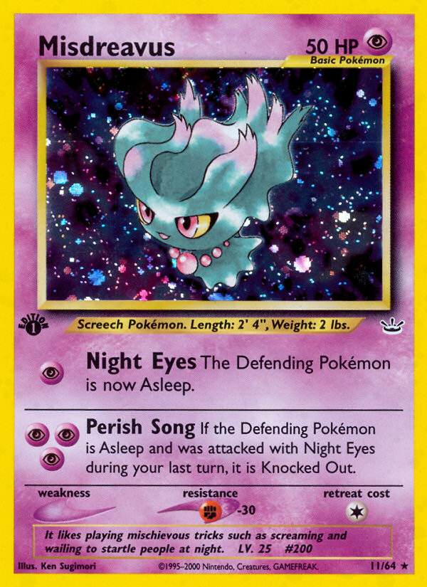 Misdreavus (11/64) [Neo Revelación 1.ª edición] 