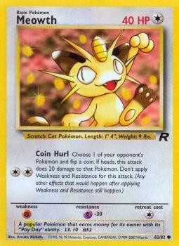 Meowth (62/82) [Equipo Rocket Ilimitado] 
