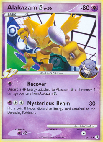 Alakazam (38/111) [Platino: Rivales en ascenso] 