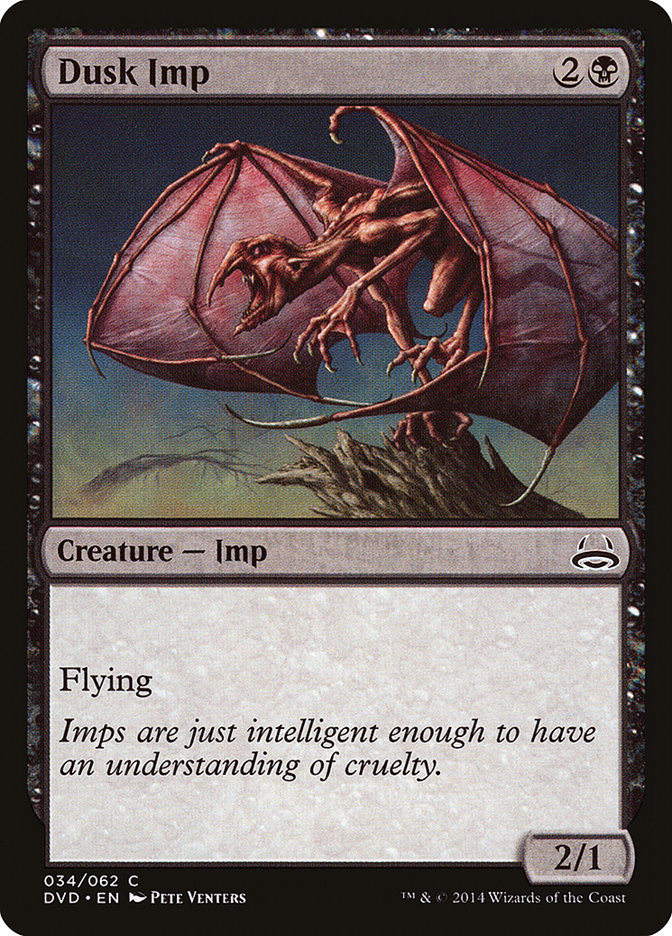 Dusk Imp (Divino vs. Demoníaco) [Antología de Duel Decks] 