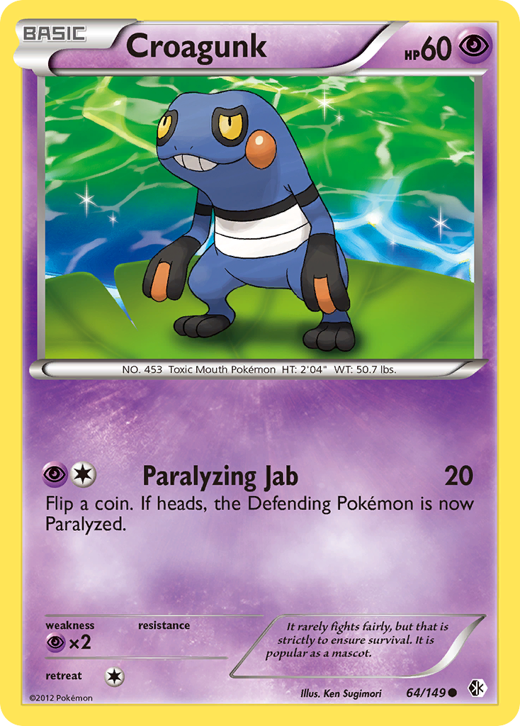 Croagunk (64/149) [Blanco y negro: Límites cruzados] 