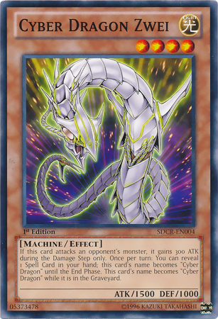 Cyber ​​Dragon Zwei [SDCR-EN004] Común 
