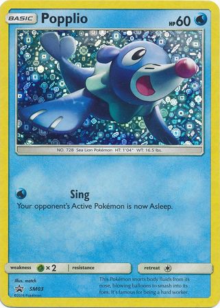 Popplio (SM03) (Promoción de General Mills) [Sol y Luna: Promociones de Black Star] 