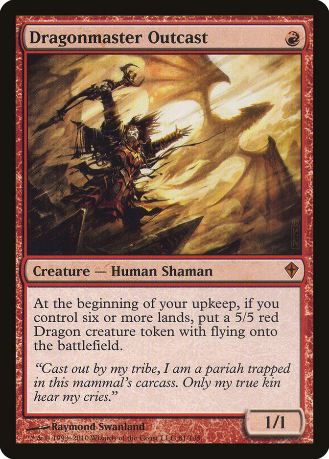 Maestro de dragones marginado [Worldwake] 