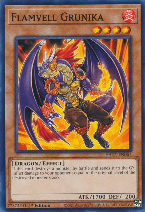 Flamvell Grunika [HAC1-EN067] Común 