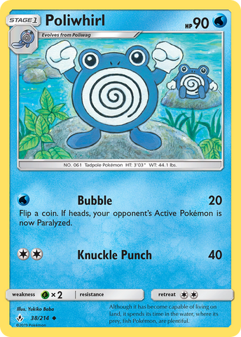 Poliwhirl (38/214) [Sol y Luna: Vínculos inquebrantables] 
