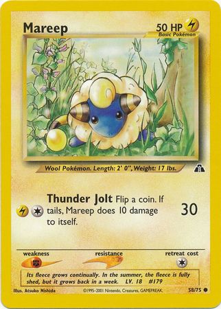 Mareep (58/75) [Neo Discovery Ilimitado] 
