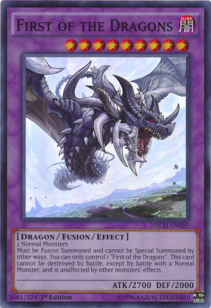 Primero de los Dragones [NECH-EN050] Súper Raro 