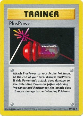 PlusPower (84/102) [Conjunto básico Shadowless Unlimited] 