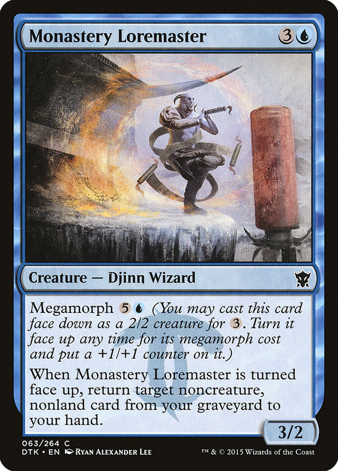 Maestro del conocimiento del monasterio [Dragones de Tarkir] 