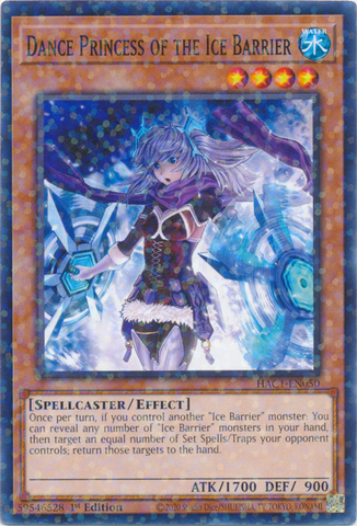 Princesa Danza de la Barrera de Hielo (Terminal de Duelo) [HAC1-EN050] Común 