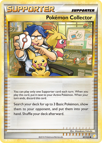 Coleccionista Pokémon (97/123) [HeartGold y SoulSilver: Conjunto básico] 