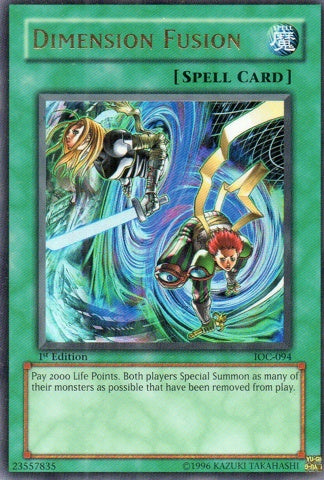 Fusión de dimensiones [IOC-094] Ultra rara 