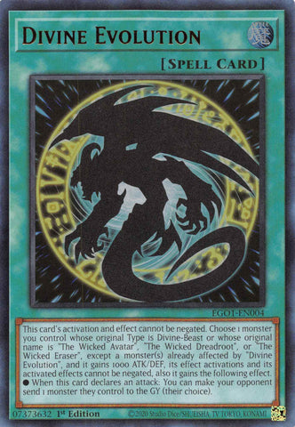 Evolución Divina [EGO1-EN004] Ultra Raro 